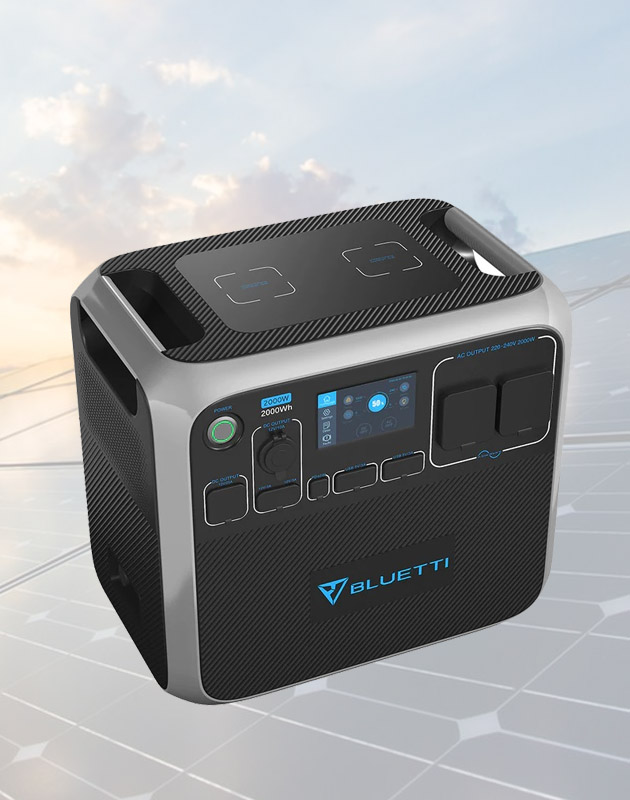 BLUETTI AC200P hordozható ÁRAMFORRÁS | 2,000W 2,000Wh