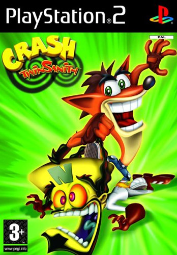 Crash Twinsanity PS2 eredeti játék