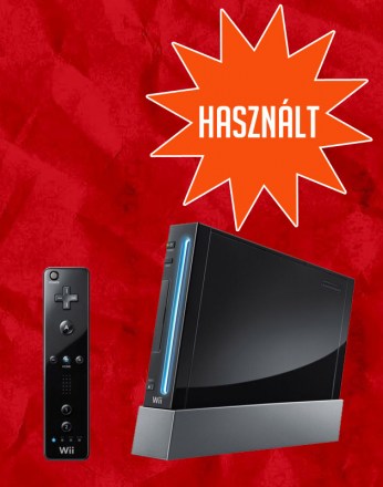 nintendo_wii_black_konzol_hasznalt