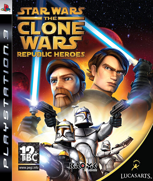 Használt Star Wars The Clone Wars Republic Heroes PS3 játék
