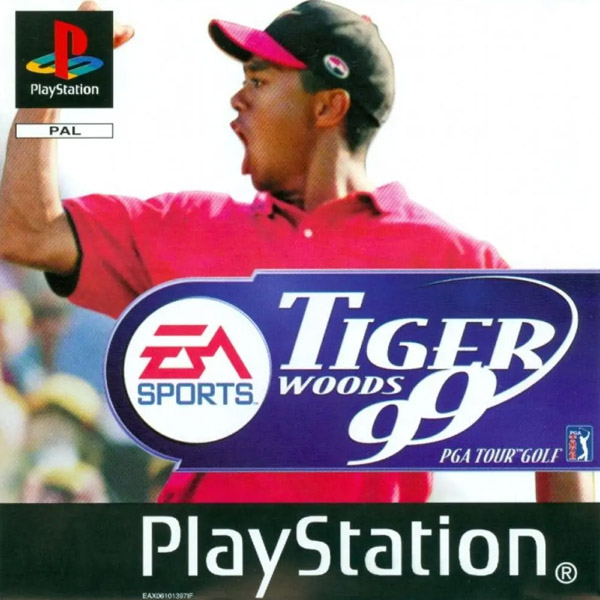 Tiger Woods 99 PGA Tour Golf PS1 játék